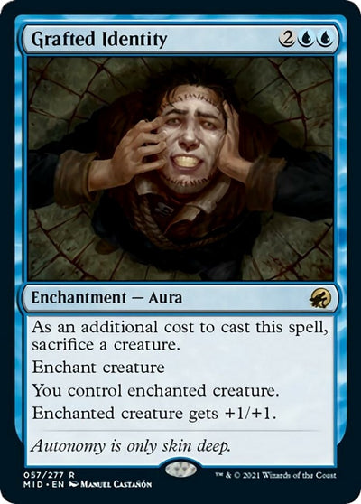 Grafted Identity (57) (Innistrad: Midnight Hunt)