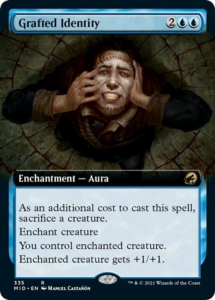 Grafted Identity (Extended Art) (335) (Innistrad: Midnight Hunt)