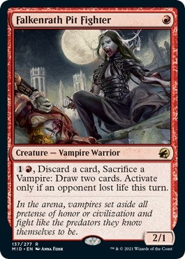 Falkenrath Pit Fighter (137) (Innistrad: Midnight Hunt)