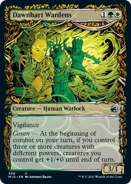 Dawnhart Wardens (Showcase) (308) (Innistrad: Midnight Hunt)