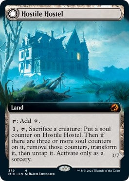 Hostile Hostel (Extended Art) (379) (Innistrad: Midnight Hunt)