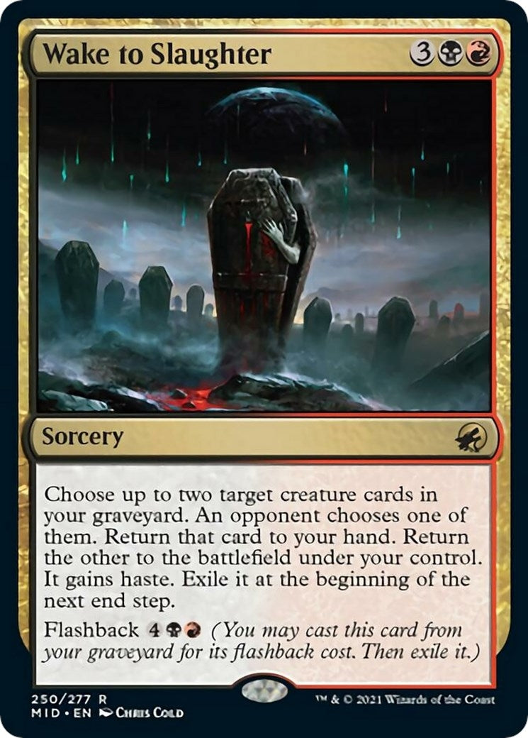 Image for Wake to Slaughter (250) - Magic: The Gathering
