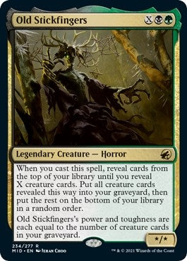 Old Stickfingers (234) (Innistrad: Midnight Hunt)