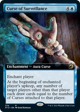 Curse of Surveillance (Extended Art) (334) (Innistrad: Midnight Hunt)