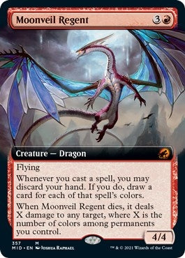 Moonveil Regent (Extended Art) (357) (Innistrad: Midnight Hunt)