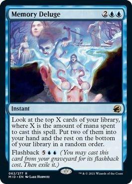 Memory Deluge (62) (Innistrad: Midnight Hunt)