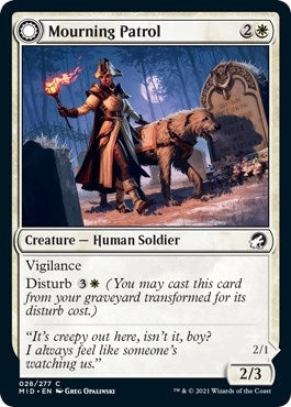 Mourning Patrol (28) (Innistrad: Midnight Hunt)