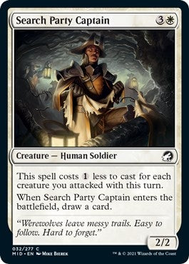 Search Party Captain (32) (Innistrad: Midnight Hunt)