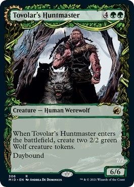 Image for Tovolar's Huntmaster (Showcase) (306) - Magic: The Gathering
