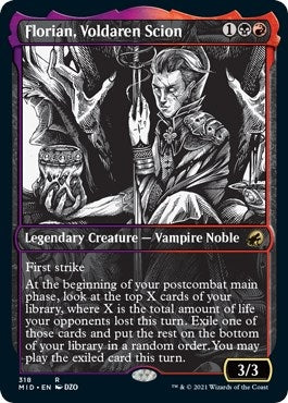 Florian, Voldaren Scion (Showcase) (318) (Innistrad: Midnight Hunt)