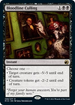Bloodline Culling (89) (Innistrad: Midnight Hunt)