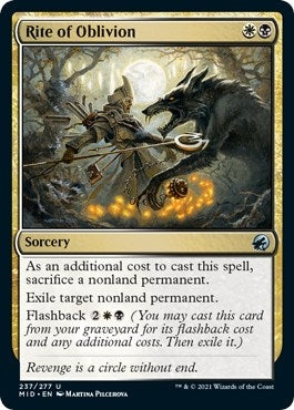 Rite of Oblivion (237) (Innistrad: Midnight Hunt)