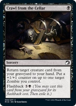 Crawl from the Cellar (93) (Innistrad: Midnight Hunt)