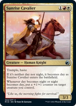 Sunrise Cavalier (244) (Innistrad: Midnight Hunt)