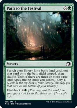 Path to the Festival (191) (Innistrad: Midnight Hunt)