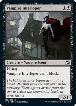 Vampire Interloper (125) (Innistrad: Midnight Hunt)