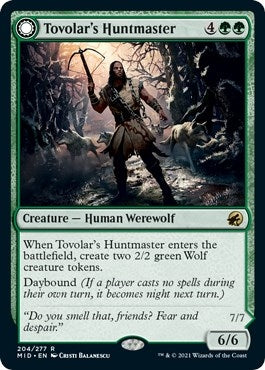 Image for Tovolar's Huntmaster (204) - Magic: The Gathering