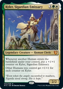 Kyler, Sigardian Emissary (4) (Commander: Innistrad: Midnight Hunt)