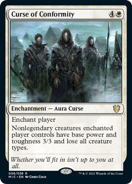 Curse of Conformity (6) (Commander: Innistrad: Midnight Hunt)