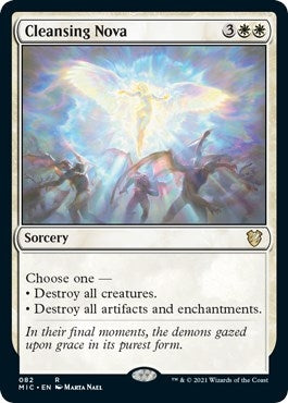 Cleansing Nova (82) (Commander: Innistrad: Midnight Hunt)