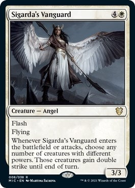 Sigarda's Vanguard (8) (Commander: Innistrad: Midnight Hunt)