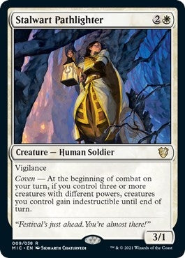 Stalwart Pathlighter (9) (Commander: Innistrad: Midnight Hunt)