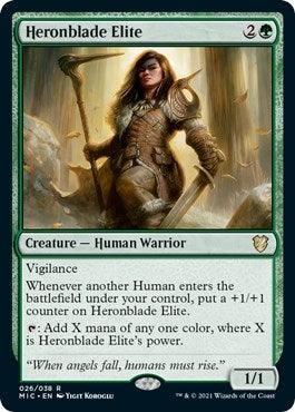 Heronblade Elite (26) (Commander: Innistrad: Midnight Hunt)