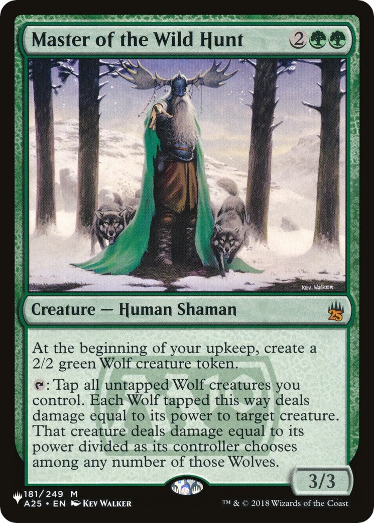 Master of the Wild Hunt (181/249) (The List Reprints)