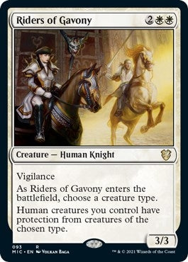 Riders of Gavony (93) (Commander: Innistrad: Midnight Hunt)