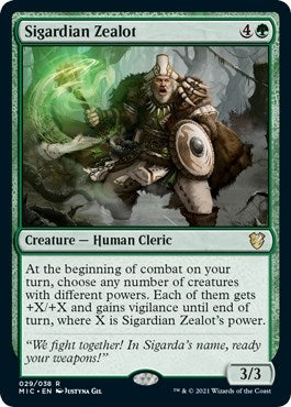 Sigardian Zealot (29) (Commander: Innistrad: Midnight Hunt)