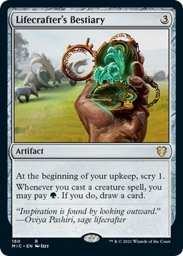 Lifecrafter's Bestiary (160) (Commander: Innistrad: Midnight Hunt)