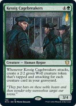 Kessig Cagebreakers (142) (Commander: Innistrad: Midnight Hunt)