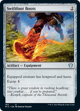 Swiftfoot Boots (163) (Commander: Innistrad: Midnight Hunt)