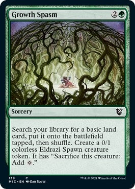 Growth Spasm (139) (Commander: Innistrad: Midnight Hunt)