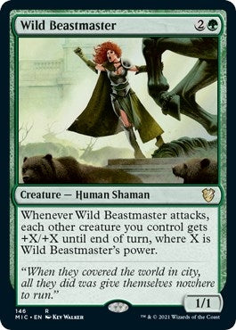 Image for Wild Beastmaster (146) - Magic: The Gathering