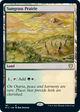 Sungrass Prairie (181) (Commander: Innistrad: Midnight Hunt)