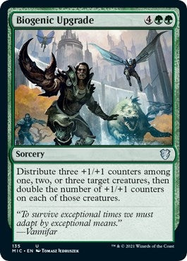 Biogenic Upgrade (135) (Commander: Innistrad: Midnight Hunt)