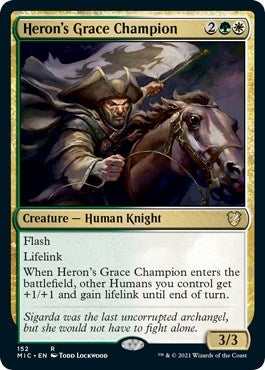 Heron's Grace Champion (152) (Commander: Innistrad: Midnight Hunt)
