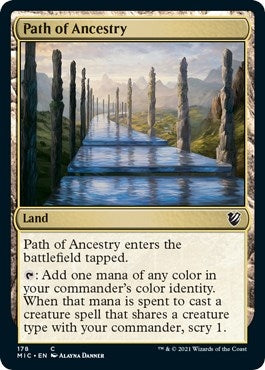 Path of Ancestry (178) (Commander: Innistrad: Midnight Hunt)