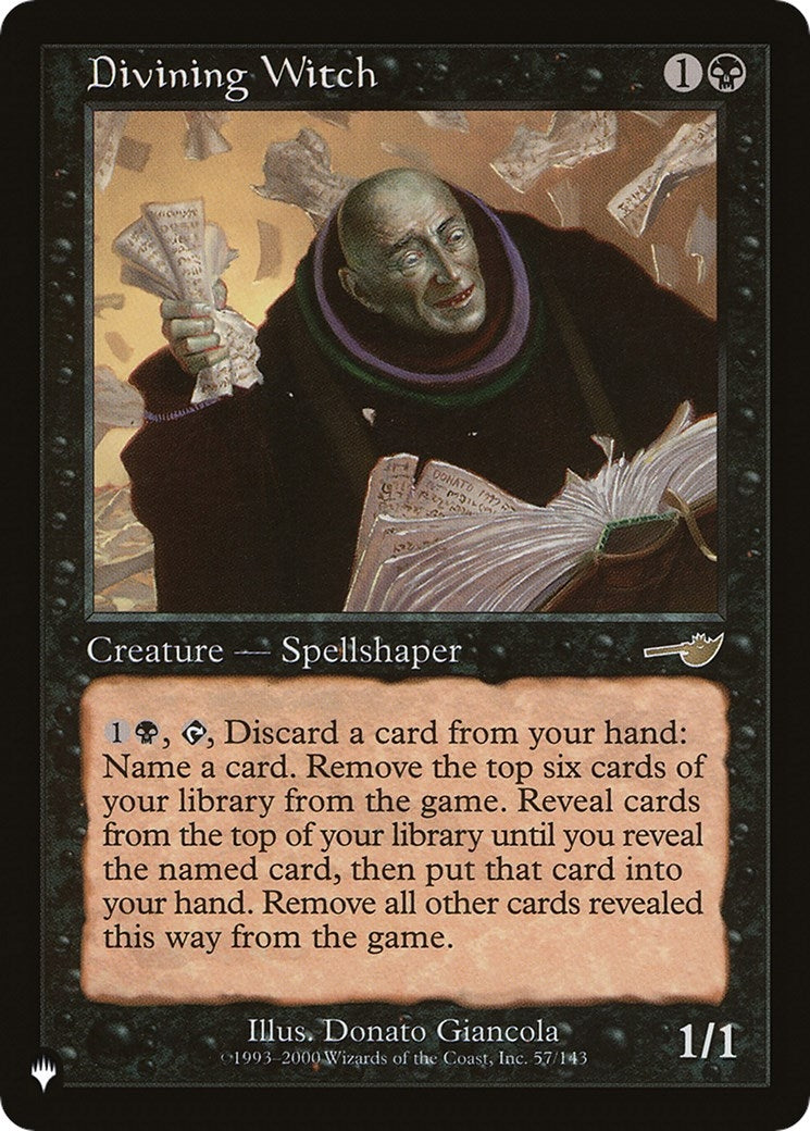 Divining Witch (57/143) (The List Reprints)