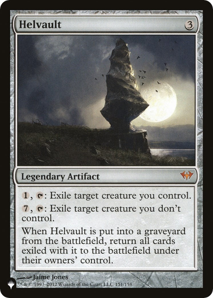 Helvault (151/158) (The List Reprints)