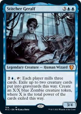 Stitcher Geralf (104) (Commander: Innistrad: Midnight Hunt)
