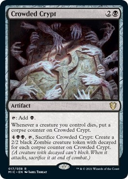 Crowded Crypt (17) (Commander: Innistrad: Midnight Hunt)