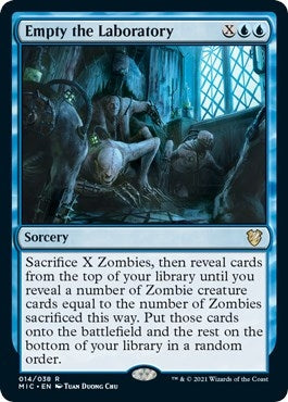 Empty the Laboratory (14) (Commander: Innistrad: Midnight Hunt)