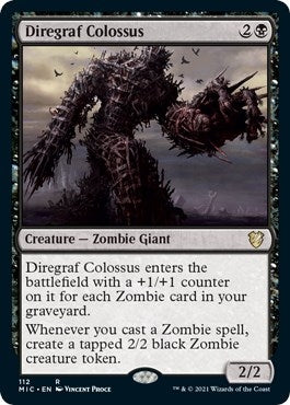Diregraf Colossus (112) (Commander: Innistrad: Midnight Hunt)