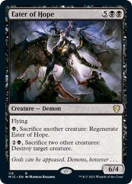 Eater of Hope (115) (Commander: Innistrad: Midnight Hunt)