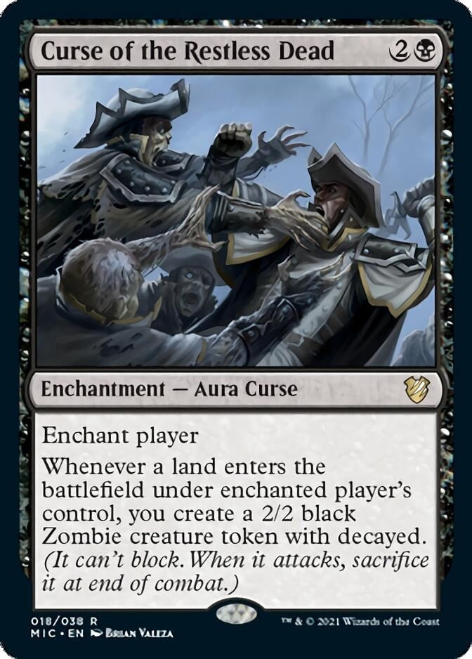 Curse of the Restless Dead (18) (Commander: Innistrad: Midnight Hunt)