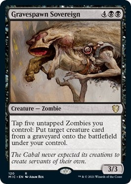 Gravespawn Sovereign (120) (Commander: Innistrad: Midnight Hunt)