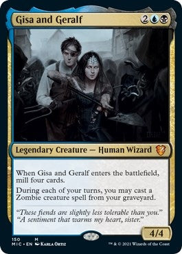 Gisa and Geralf (150) (Commander: Innistrad: Midnight Hunt)
