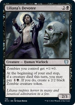 Liliana's Devotee (122) (Commander: Innistrad: Midnight Hunt)